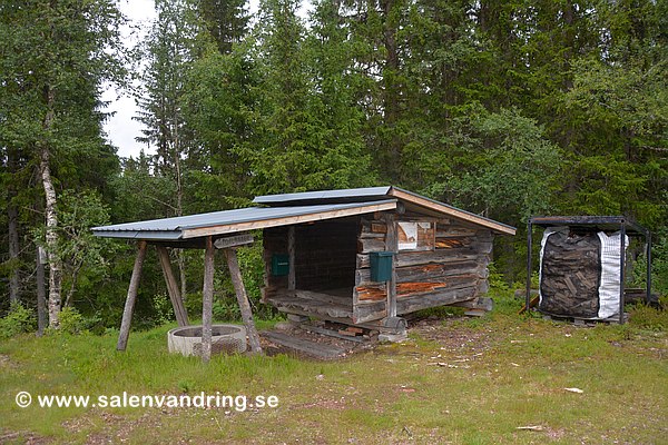 Trollbäckskojan vid Rällan